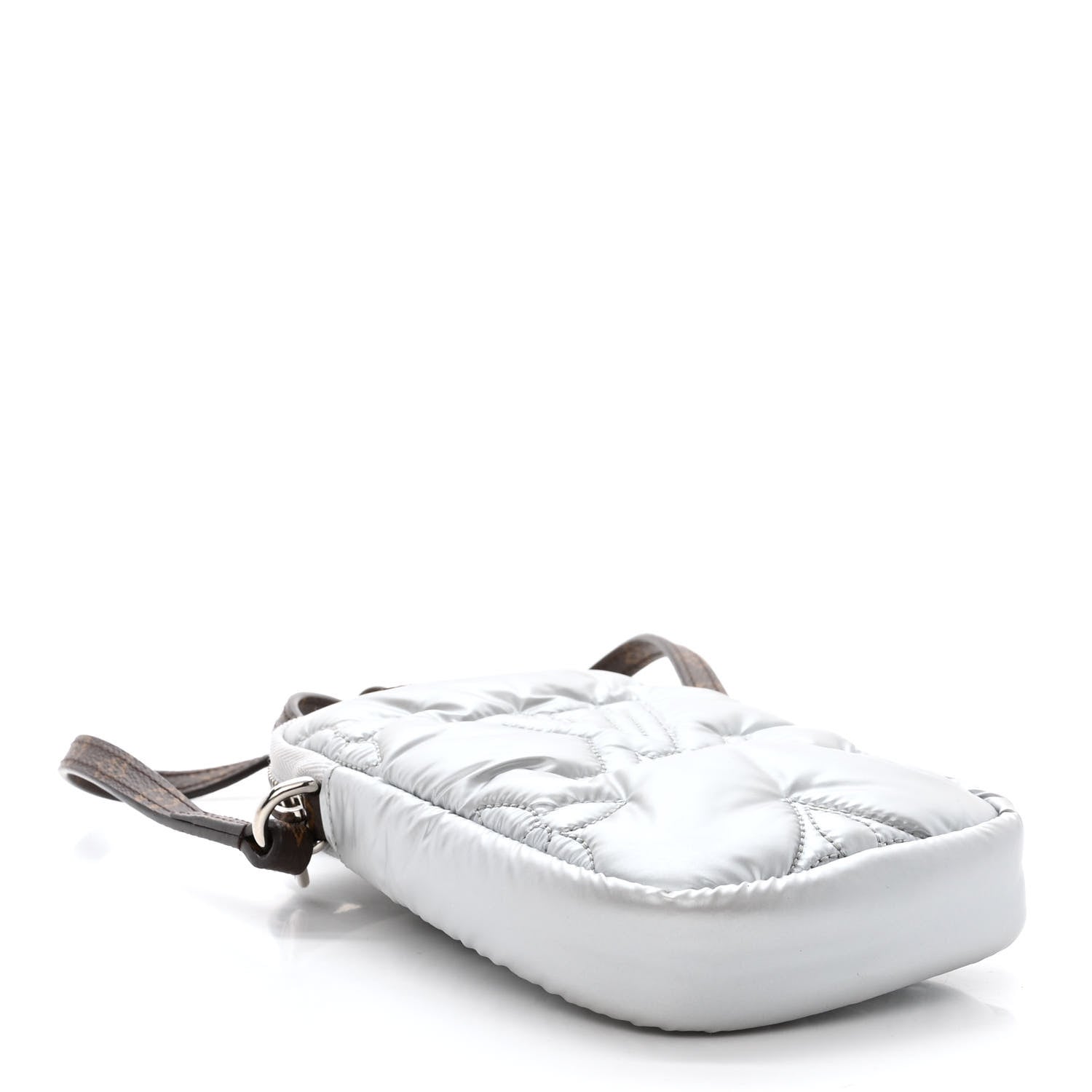 Louis Vuitton Econyl Monogram Pillow Phone Pouch Silver 4 of 9