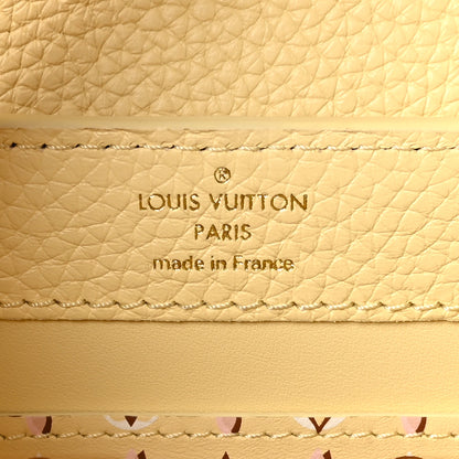 Louis Vuitton Taurillon Capucines East West Mini Banana Yellow Banane 6 of 11