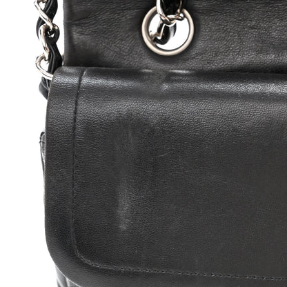 Chanel Patent Quilted Medium Double Flap Black 13 of 15