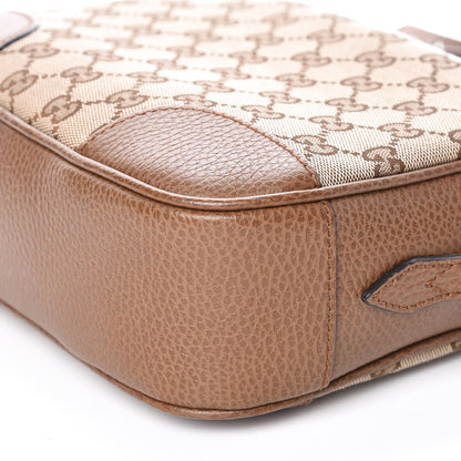 Gucci Monogram Mini Bree Messenger Bag Beige Tabacco 6 of 9