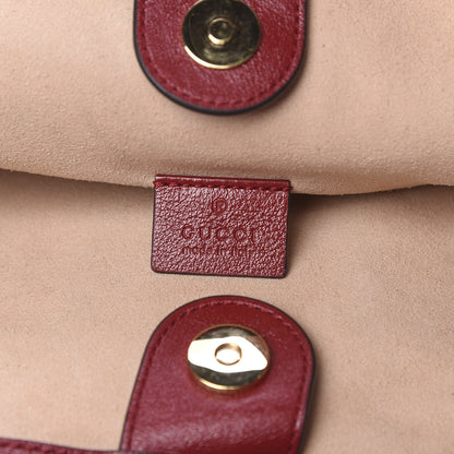 Gucci Calfskin Large Rajah Chain Tote Romantic Cherry 7 of 11