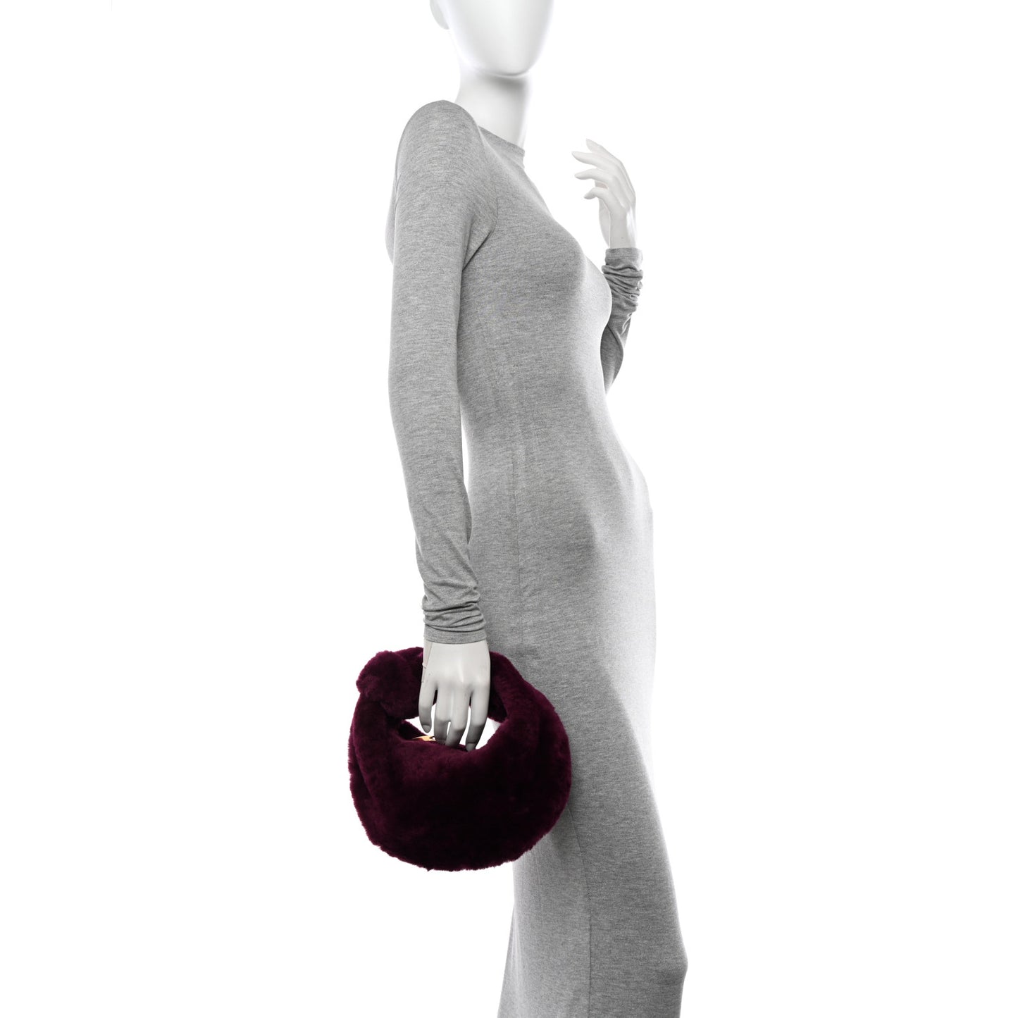 Shearling Lambskin Mini Jodie Mystic