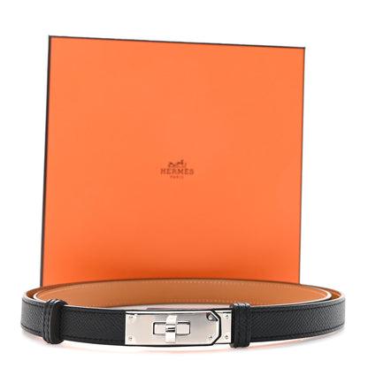 Hermes Epsom Kelly Belt Black 4 of 4