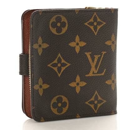 Louis Vuitton Monogram Compact Zippe Zipped Wallet 3 of 10