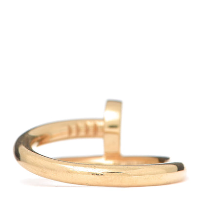 Cartier 18K Yellow Gold Juste Un Clou Ring 54 6.75 3 of 6