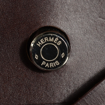 Hermes Toile Herbag Cabas Ebene 9 of 10