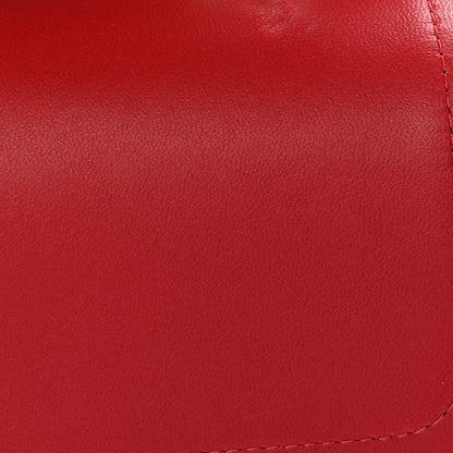 Chanel Lambskin Quilted Medium Double Flap Red 12 of 13
