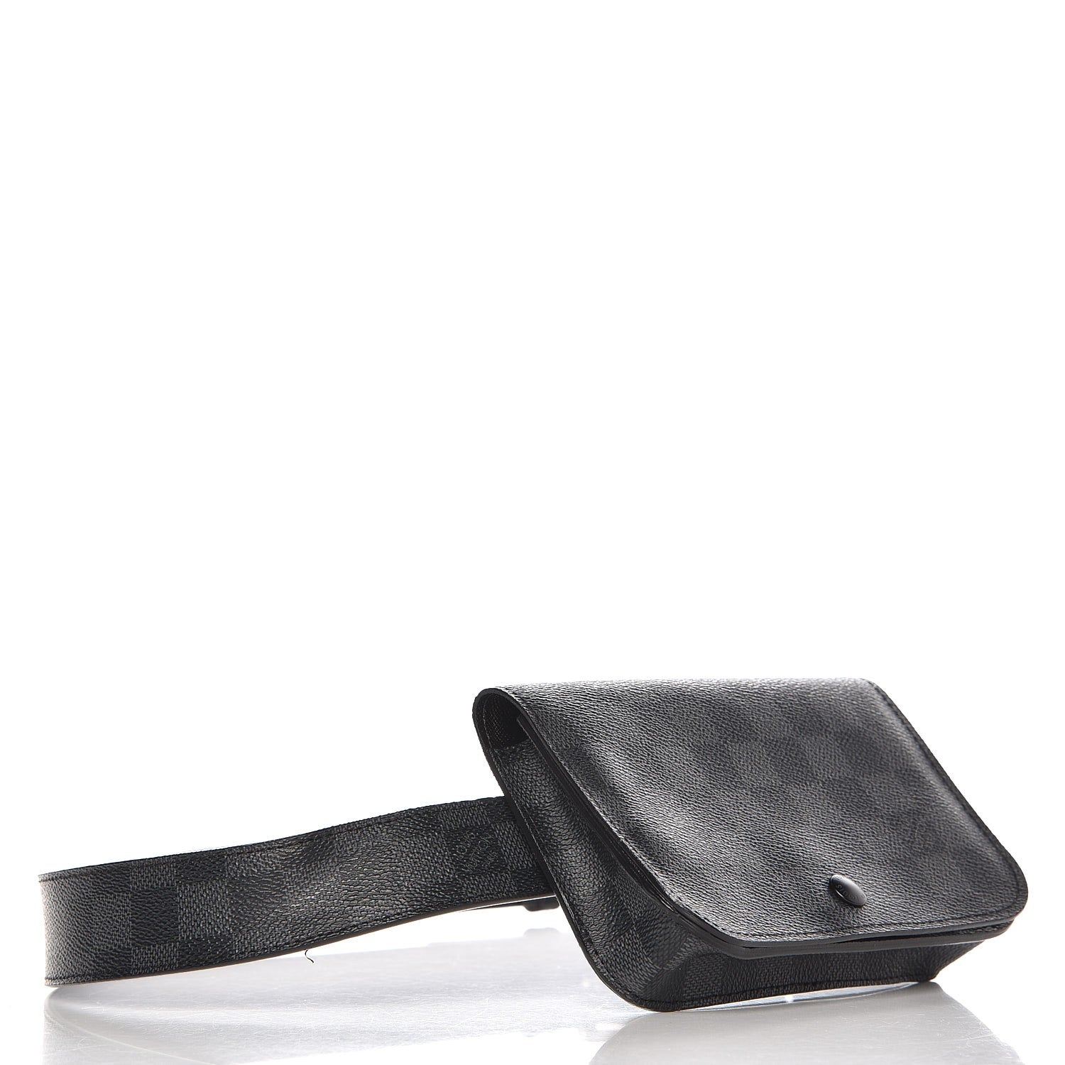 Louis Vuitton Damier Graphite Pouch Belt 90 36 4 of 11