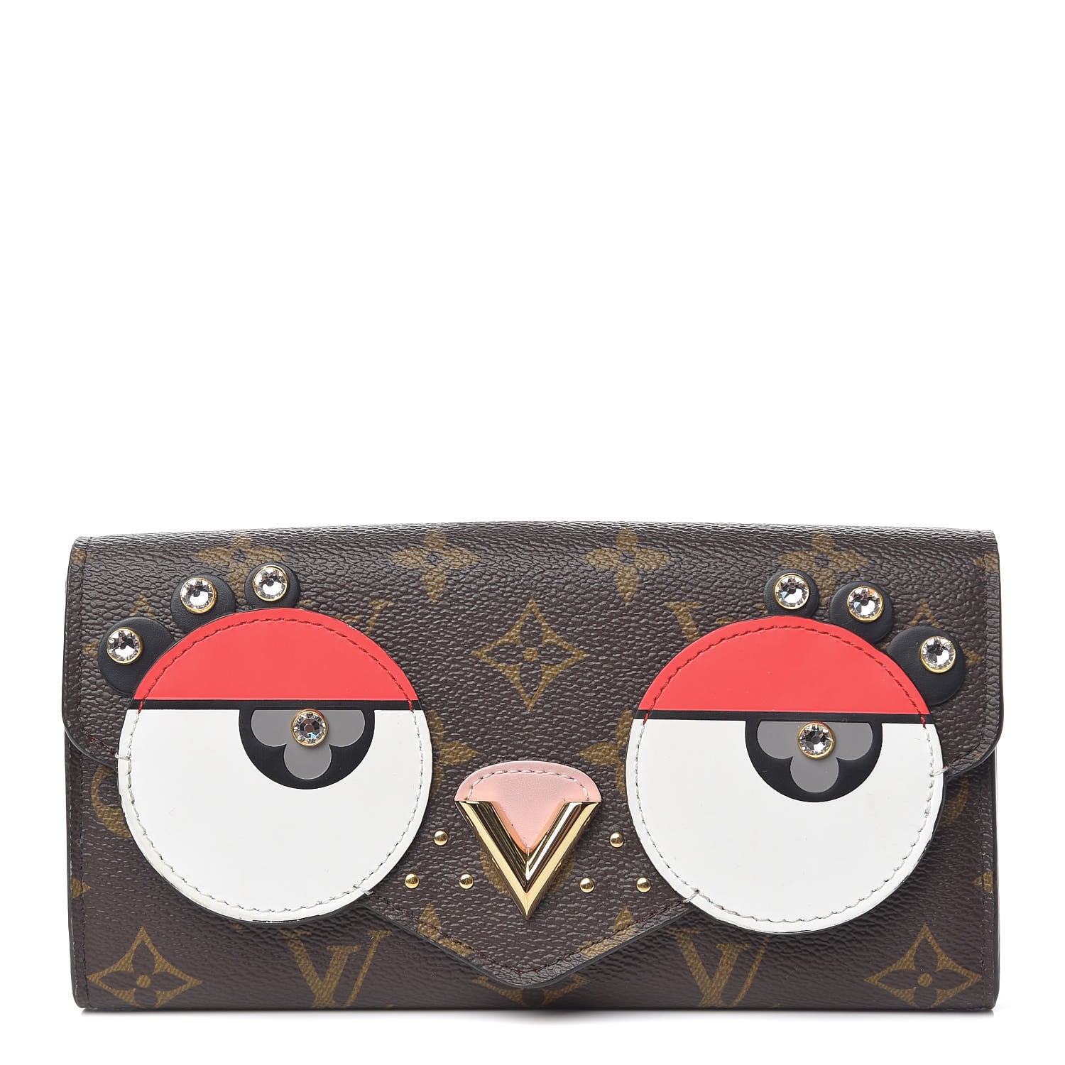 Louis Vuitton Monogram Sarah Birds Wallet 1 of 8