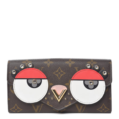 Louis Vuitton Monogram Sarah Birds Wallet 1 of 8