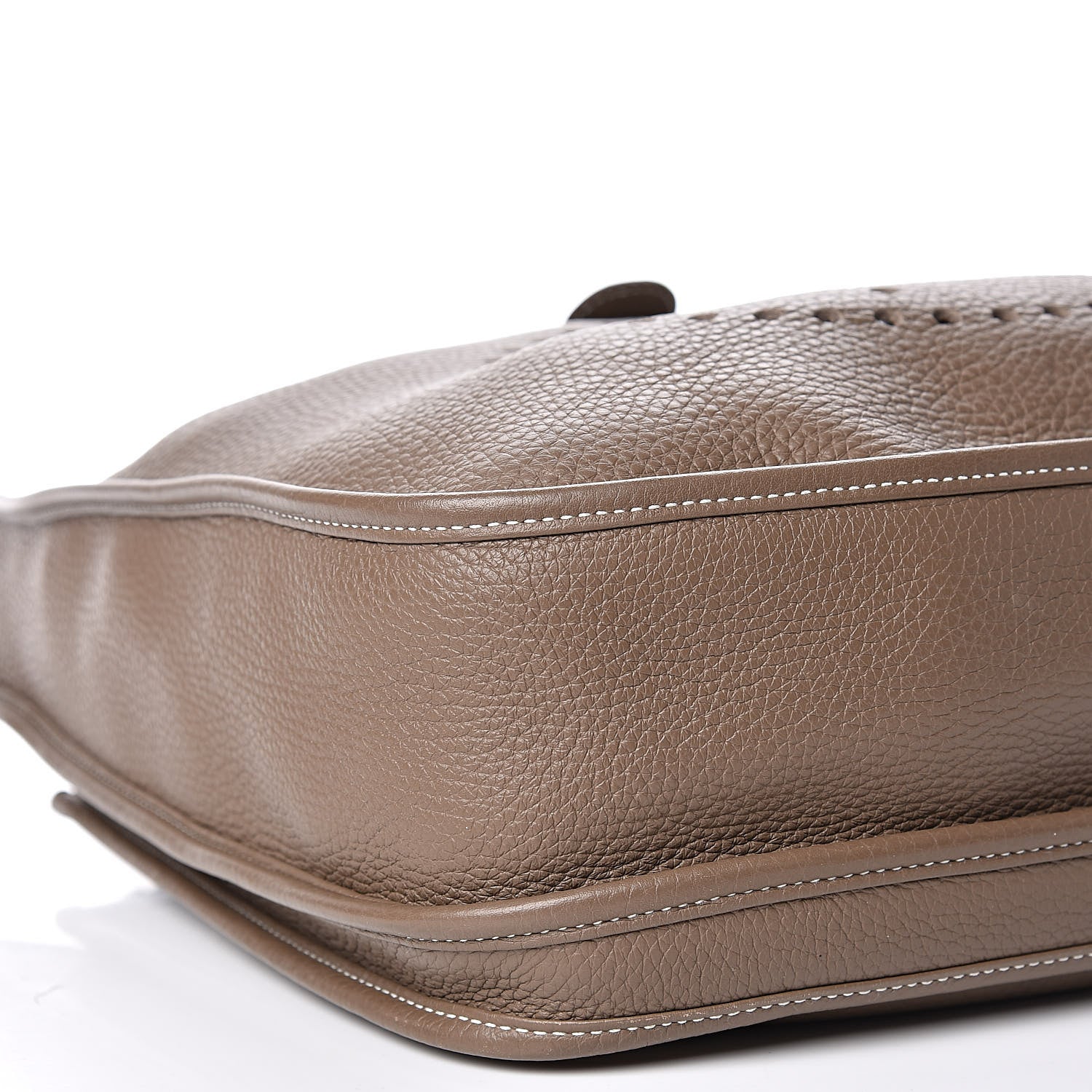 Hermes Taurillon Clemence Evelyne III GM Etoupe 5 of 10