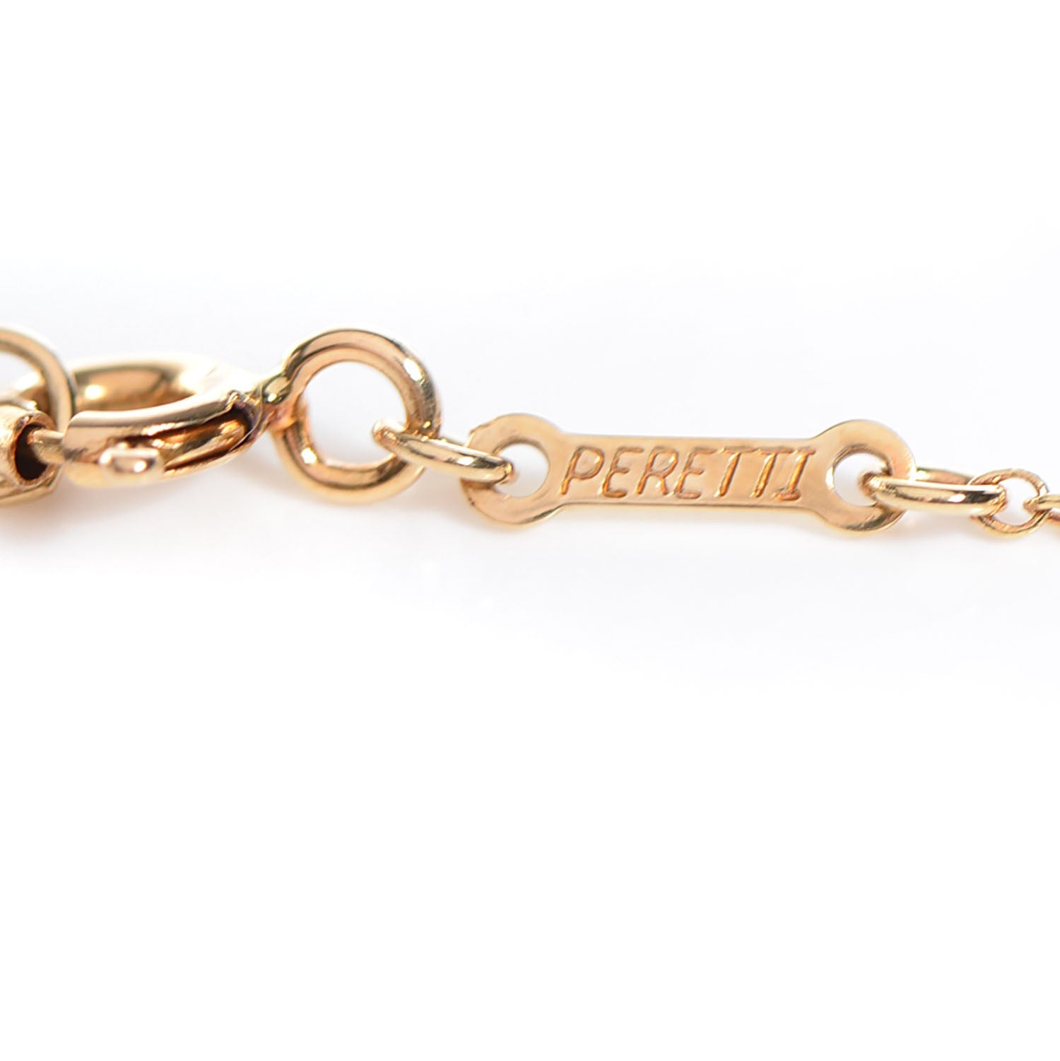Tiffany 18K Yellow Gold 3 Station Diamonds by the Yard Necklace 6 of 7