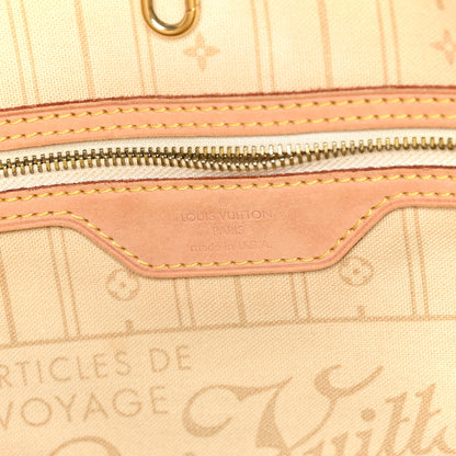 Louis Vuitton Damier Azur Neverfull MM 6 of 9