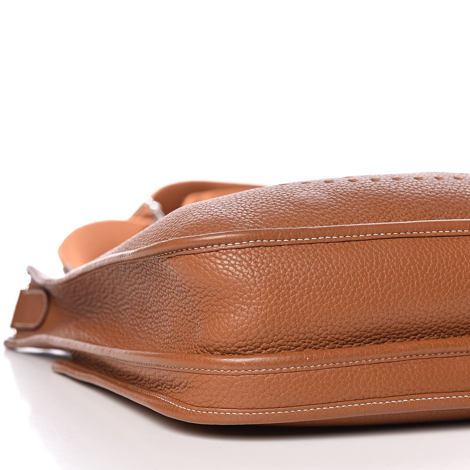 Hermes Taurillon Clemence Evelyne III PM Gold 9 of 11