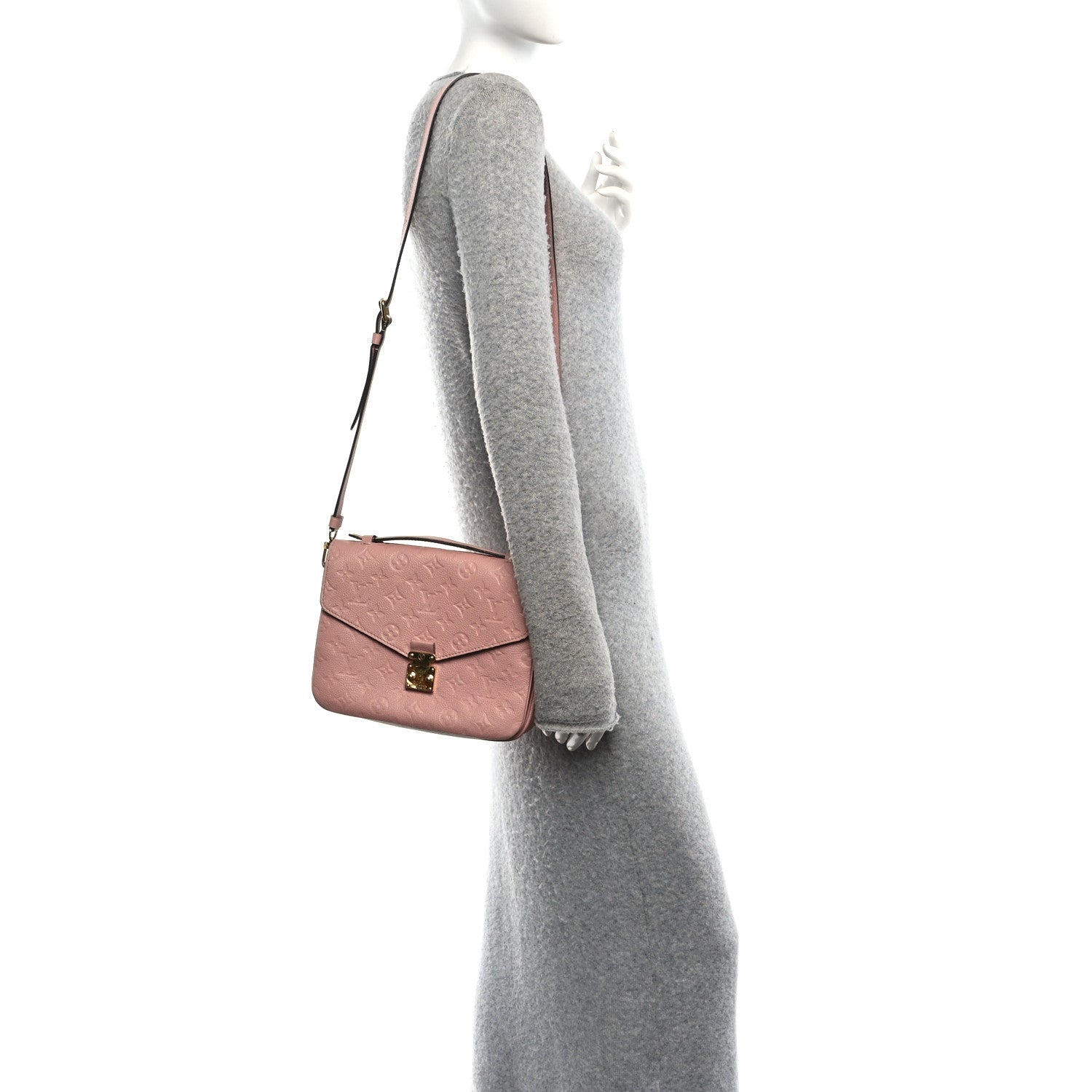 Louis Vuitton Empreinte Pochette Metis Rose Poudre 2 of 10