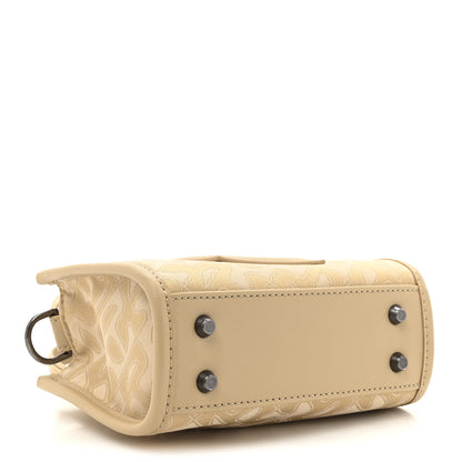 Telfar Monogram Jacquard Small Shopping Bag Cream 3 of 8