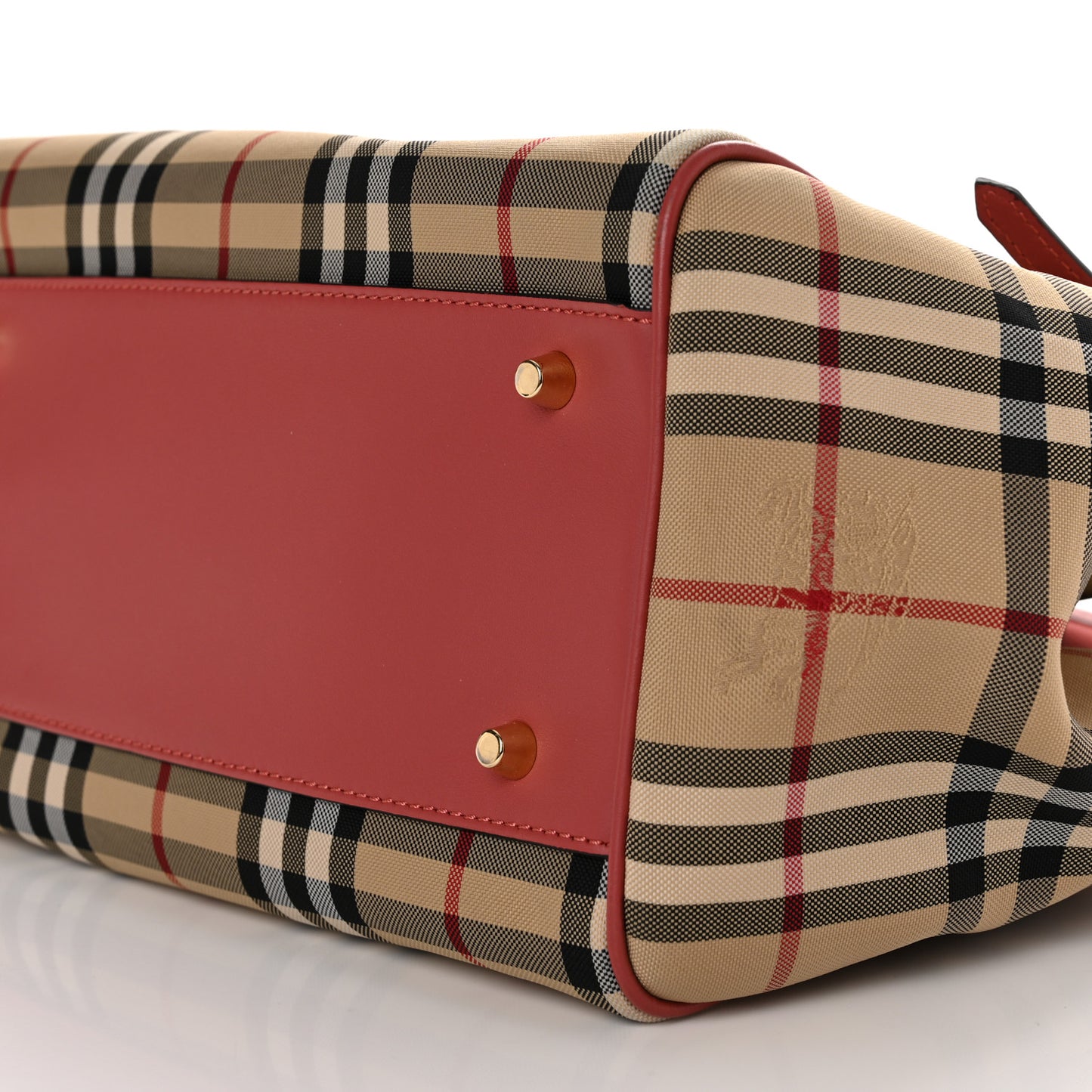 Horseferry Check Small Canterbury Tote Antique Rose