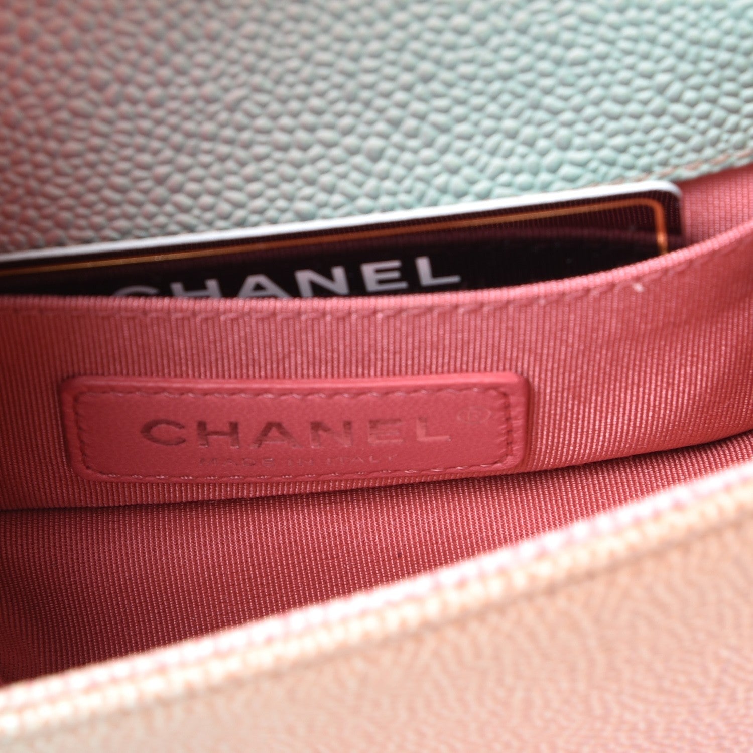 Chanel Caviar Quilted Mini Cuba Rainbow Boy Flap Pink Multicolor 8 of 10