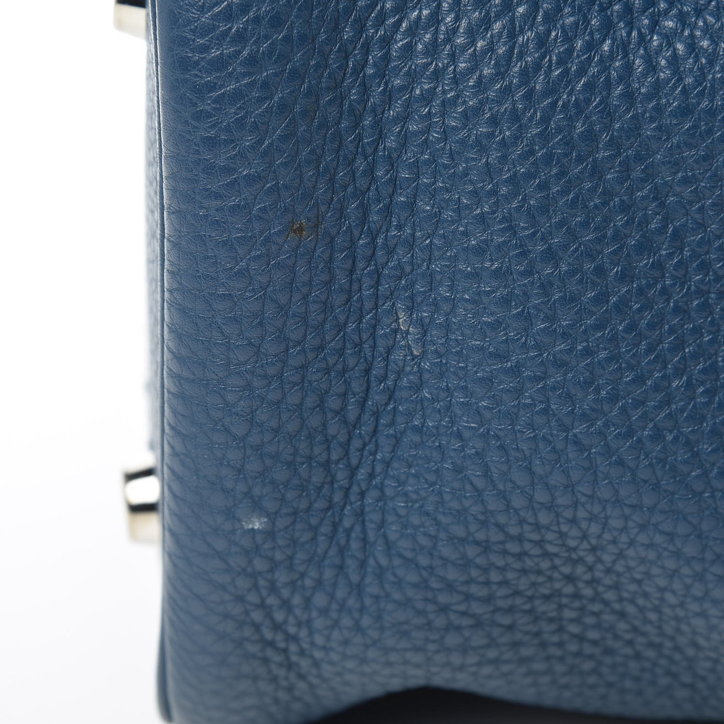 Cuoio Romano Selleria Small Anna Bucket Bag Blue