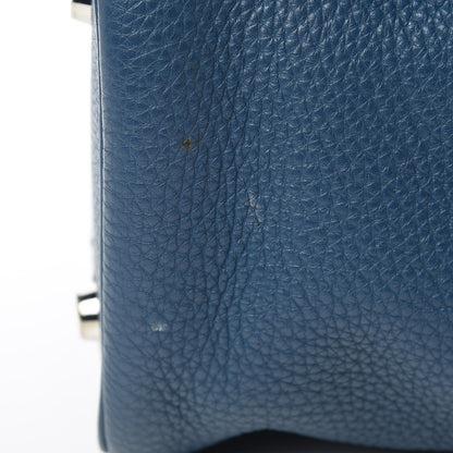 Fendi Cuoio Romano Selleria Small Anna Bucket Bag Blue 11 of 11