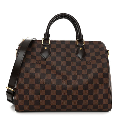 Louis Vuitton Damier Ebene Speedy Bandouliere 30 1 of 11