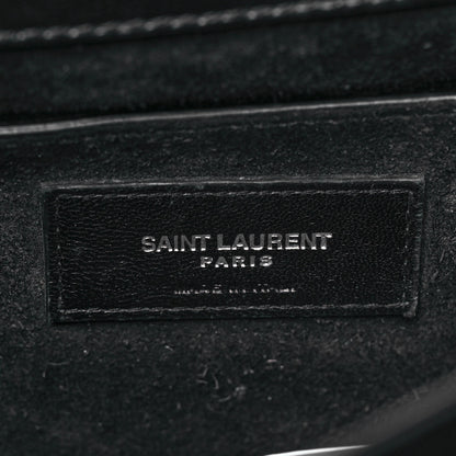 Saint Laurent Calfskin Medium Monogram Sunset Black 7 of 10