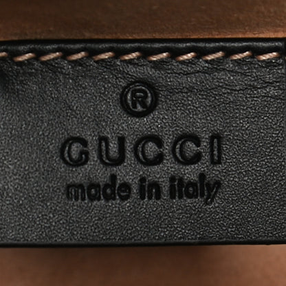 Gucci Calfskin Mini Sylvie Chain Shoulder Bag Black 6 of 13