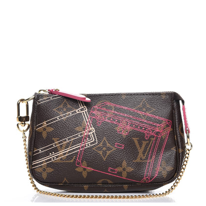 Louis Vuitton Monogram 2014 Christmas Animation Mini Pochette Accessories 1 of 7