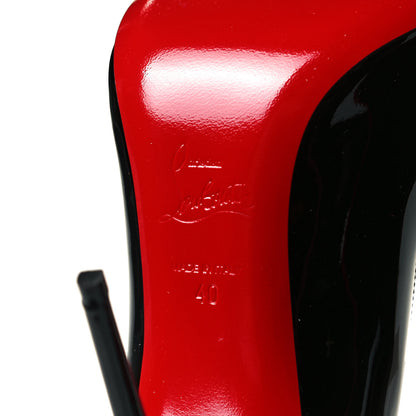 Christian Louboutin Patent Hot Chick 100 Pumps 40 Black 8 of 11