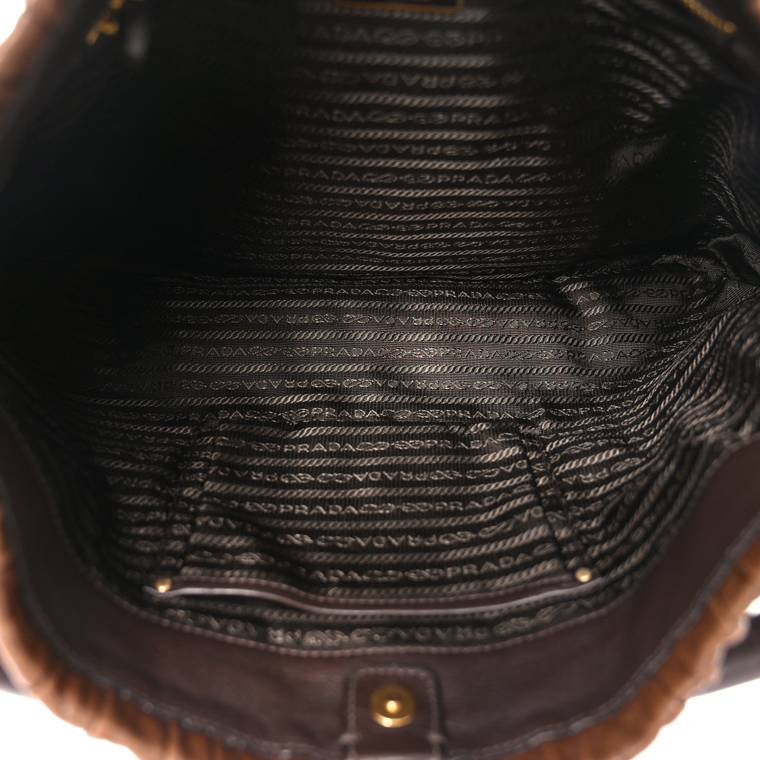 Prada Nappa Gaufre Antik Hobo Noce 5 of 9