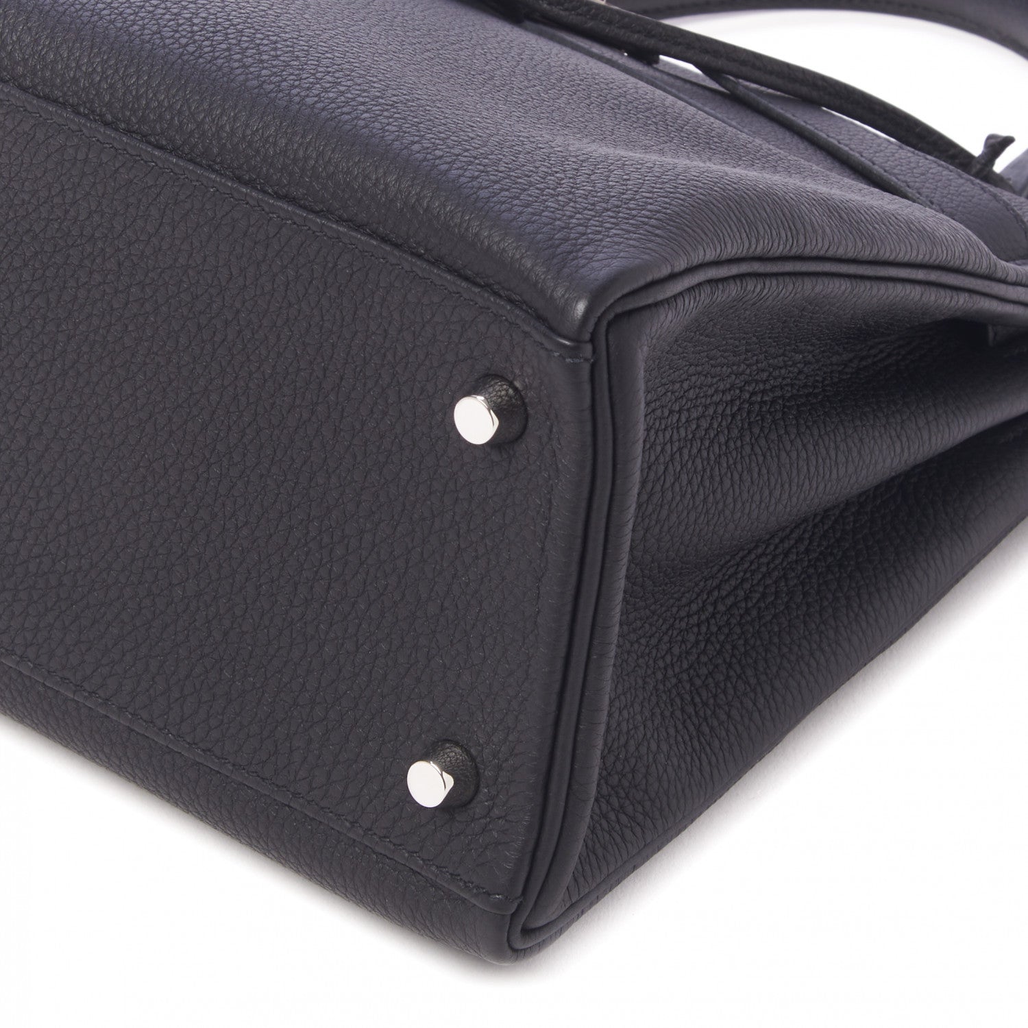 Hermes Togo Kelly Retourne 28 Black 7 of 34