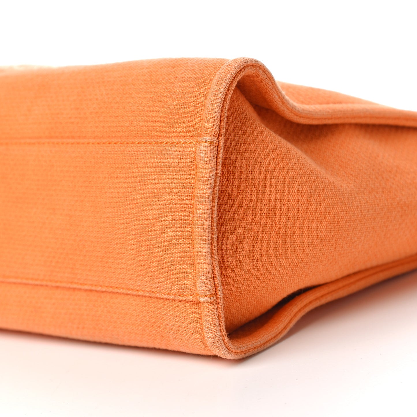 Canvas Small Deauville Tote Orange