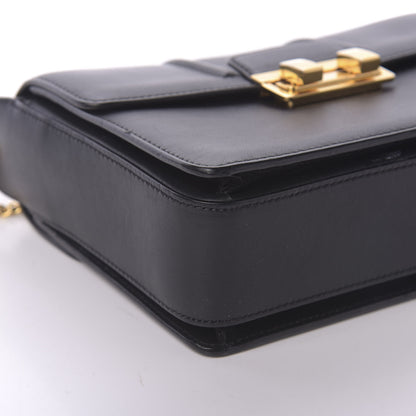 Lanvin Smooth Calfskin Small Jiji Shoulder Bag Black 6 of 9