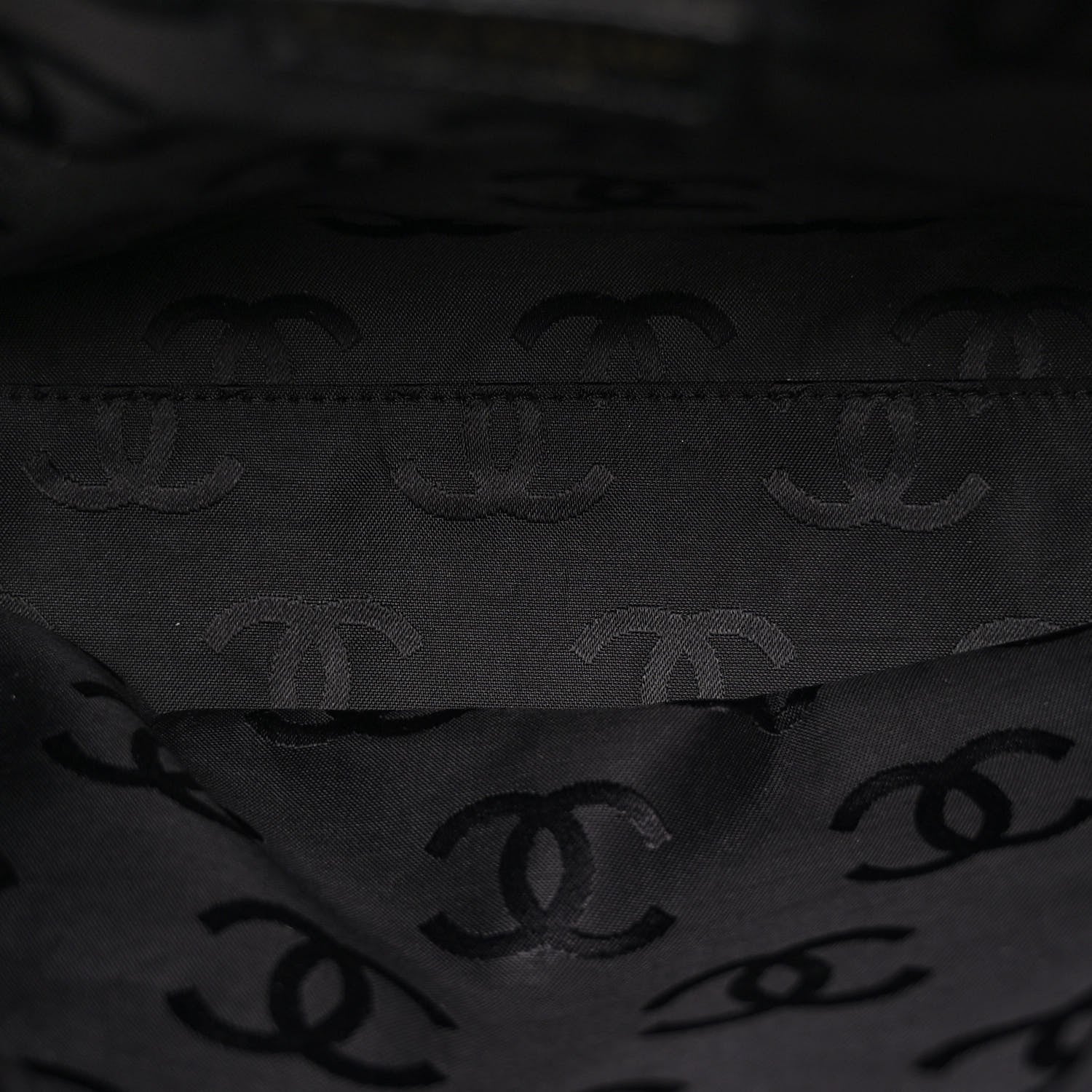 Chanel Calfskin Wild Stitch Vertical Top Handle Bag Black 6 of 15