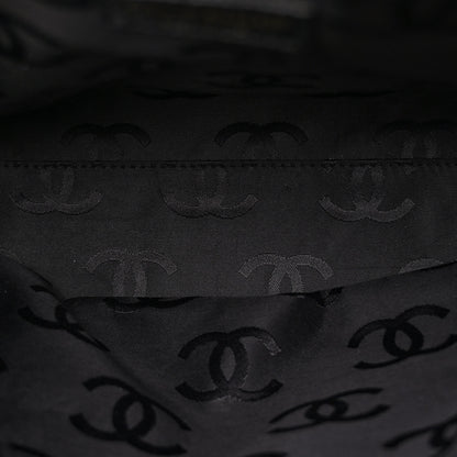 Chanel Calfskin Wild Stitch Vertical Top Handle Bag Black 6 of 15