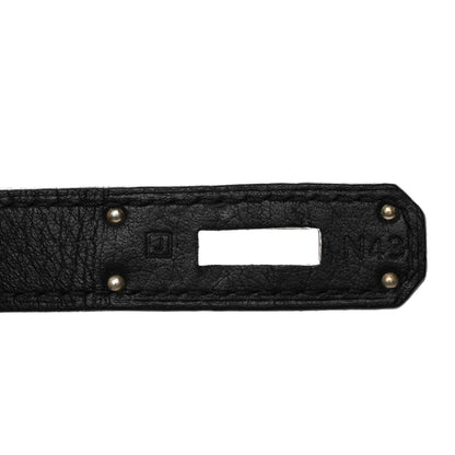 Hermes Fjord Kelly Retourne 32 Black 7 of 14