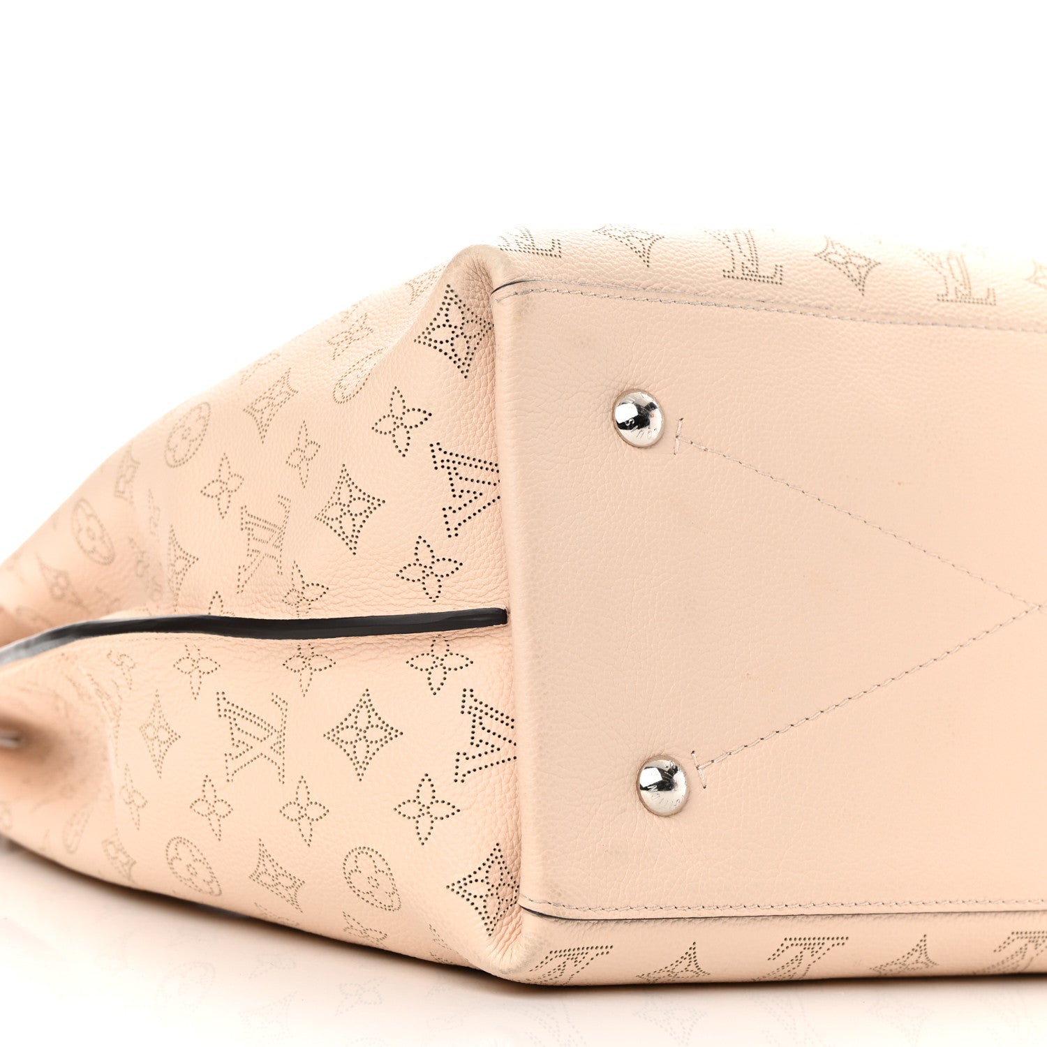 Louis Vuitton Mahina Carmel Hobo Creme 8 of 11