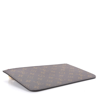 Louis Vuitton Monogram Neverfull MM GM Pochette Pivoine 4 of 10