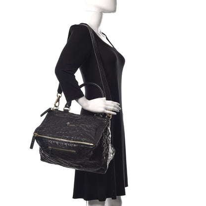 Givenchy Tumbled Sheepskin Medium Pandora Black 2 of 13