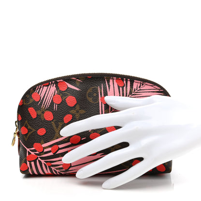 Louis Vuitton Monogram Jungle Dots Cosmetic Pouch Sugar Pink Poppy 2 of 6