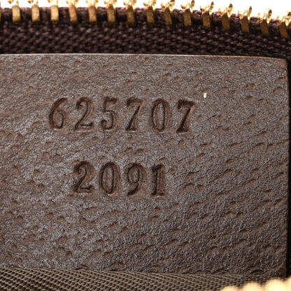 Gucci GG Supreme Monogram Web Ophidia Dome Key Pouch Beige New Acero 6 of 7