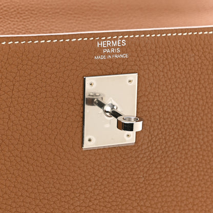 Hermes Togo Kelly Retourne 32 Gold 6 of 12