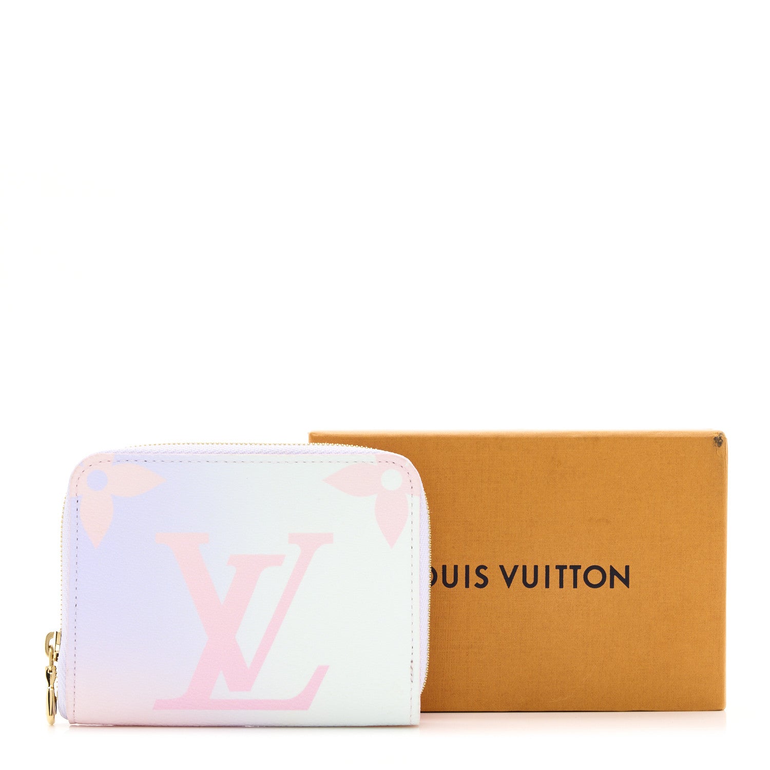 Louis Vuitton Monogram Giant Spring In The City Zippy Coin Purse Sunrise Pastel 7 of 7