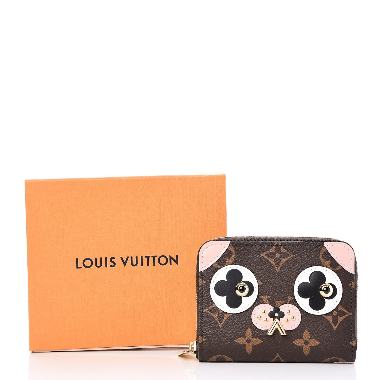 Monogram Valentine Dog Zippy Coin Purse
