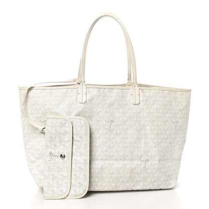 Goyard Goyardine Saint Louis PM White 3 of 12