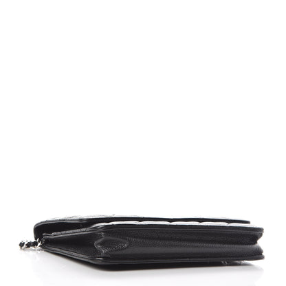 Chanel Caviar Quilted Wallet On Chain WOC Black 4 of 11