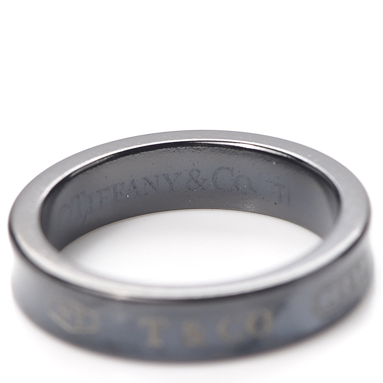 Tiffany Titanium 4mm 1837 Narrow Ring 48 4.5 4 of 5