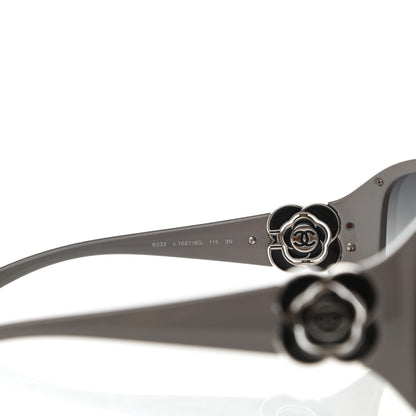 Chanel Camellia CC Sunglasses 6032 Grey 5 of 6