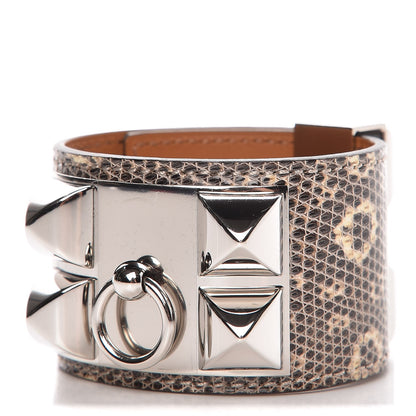 Hermes Lizard Collier De Chien CDC Bracelet S Ombre 1 of 7