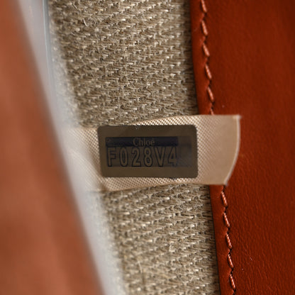 Chloe Calfskin Small Tess Bag Sepia Brown 7 of 10